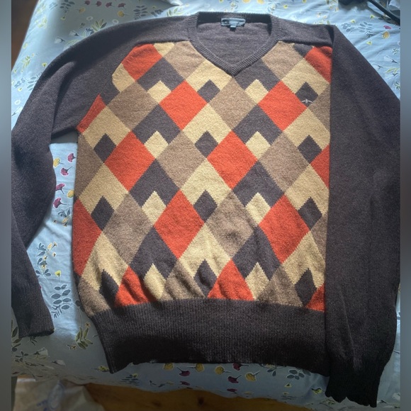 Men's sweater, pure soft wool - Picture 3 of 10
